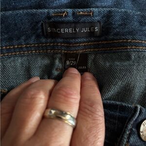 Sincerely Jules Dark Blue High-Rise Women’s Jeans